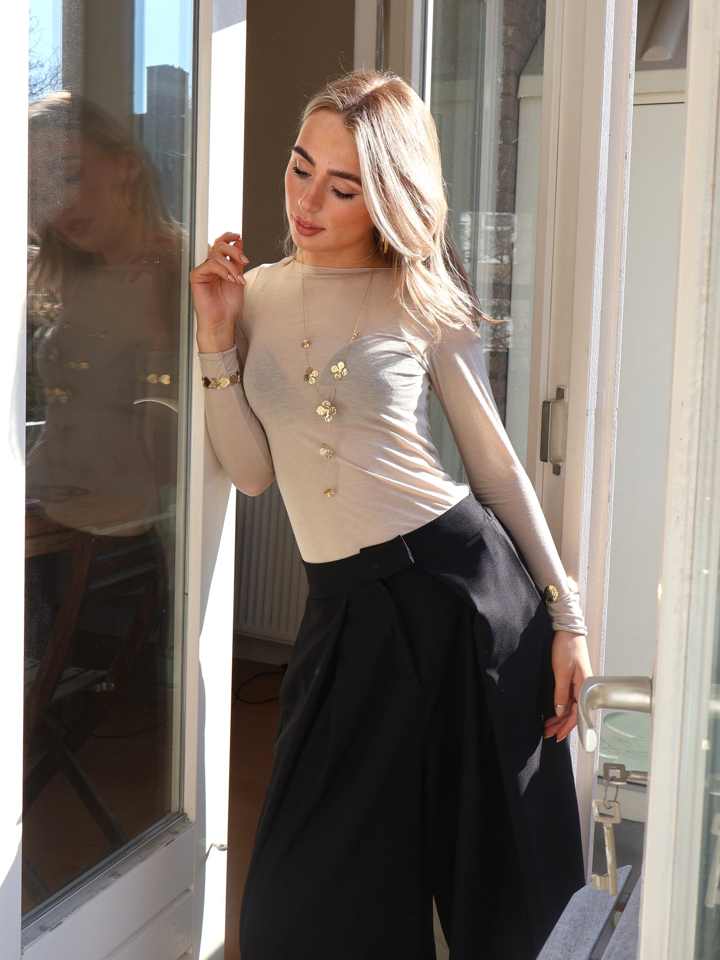 Estelle Tall Pantalon - Black