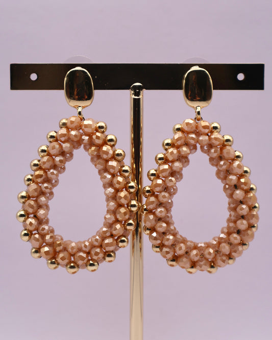 Golden Muse earring - beige