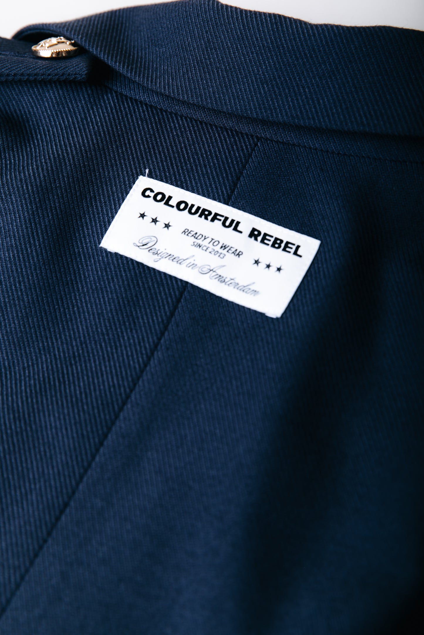 Beau Marine Blazer - Colourful Rebel
