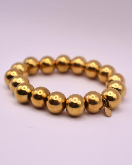 Armband Golden Beads - XL