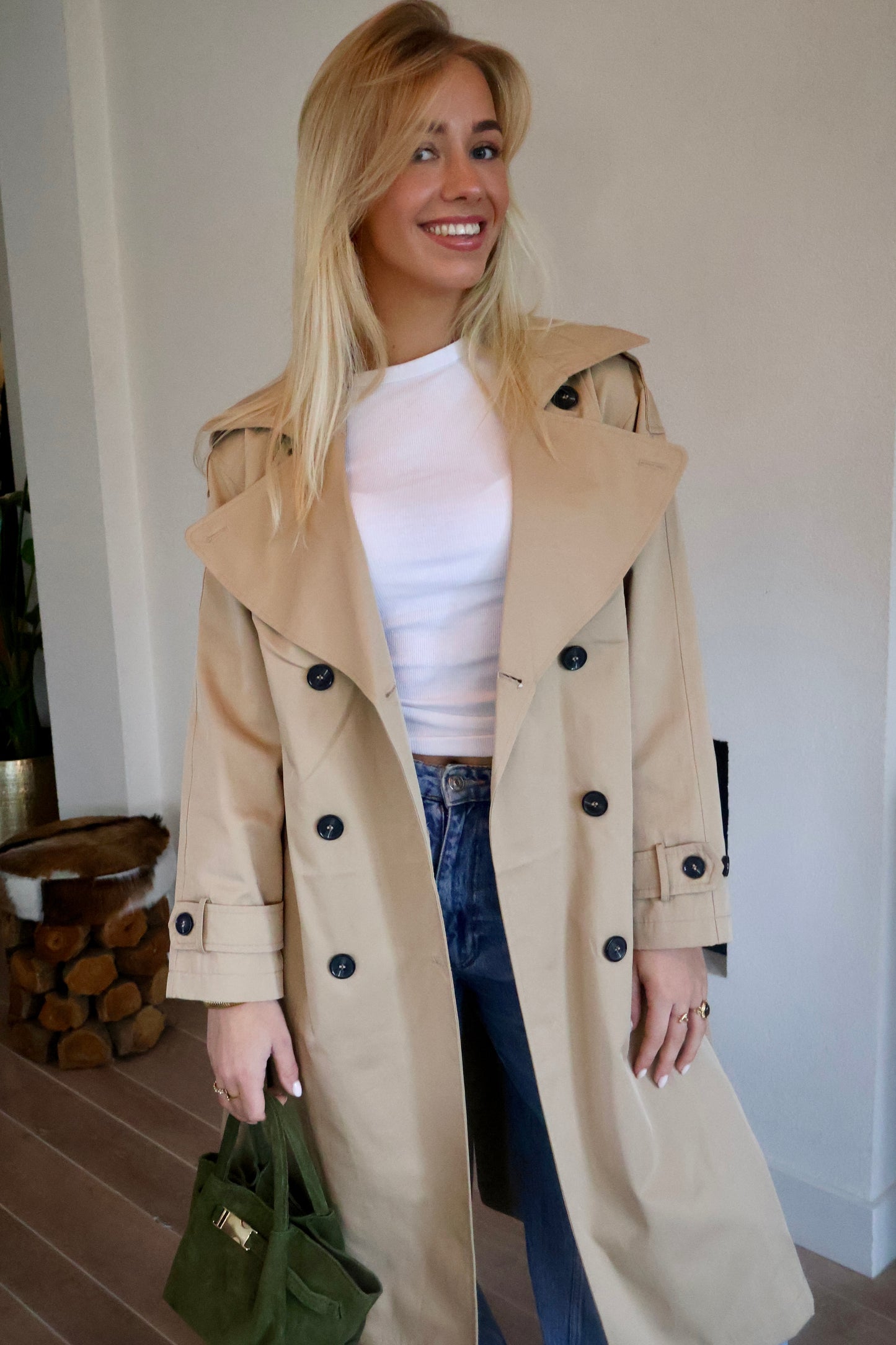 Trenchcoat Camille - beige