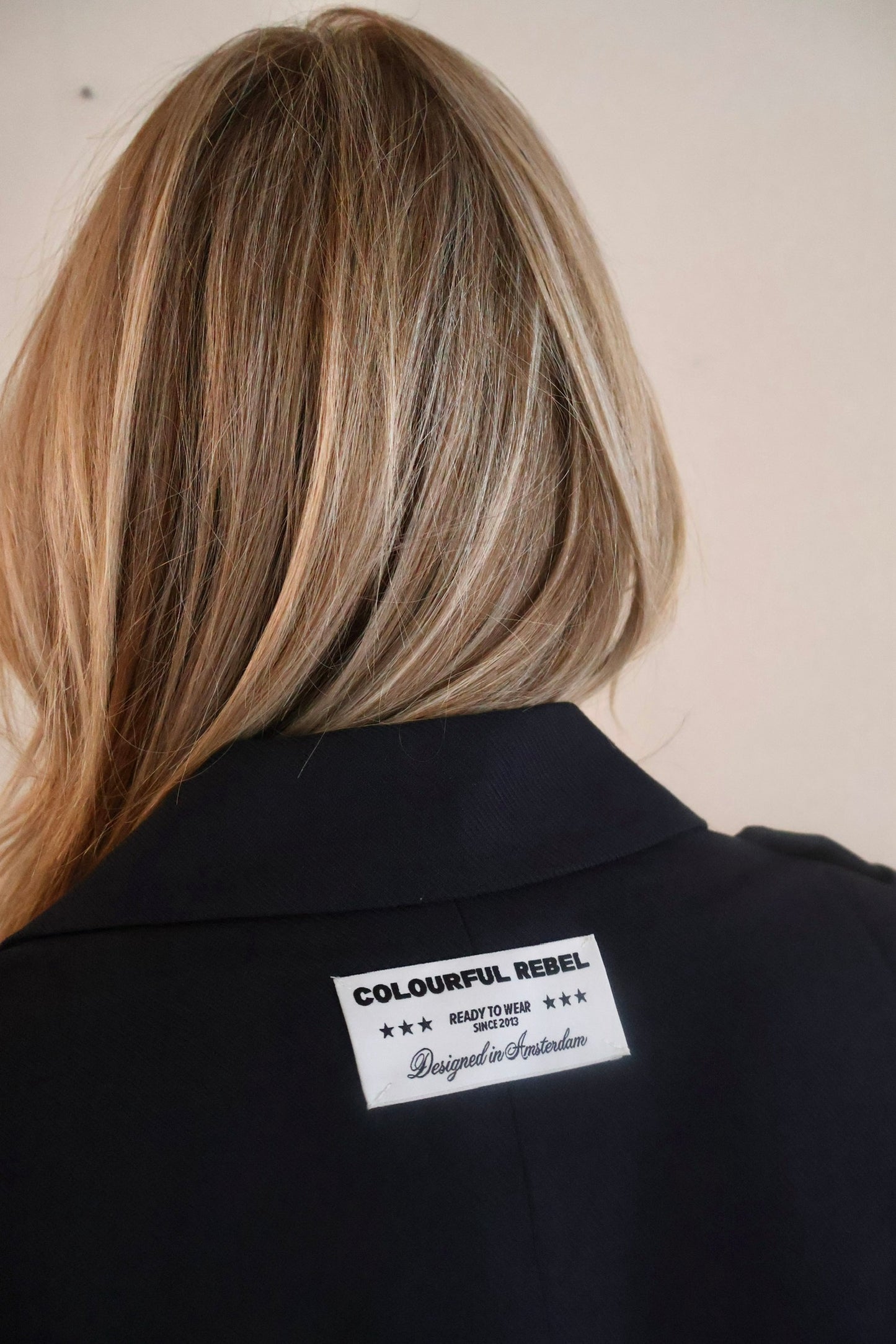 Beau Marine Blazer - Colourful Rebel