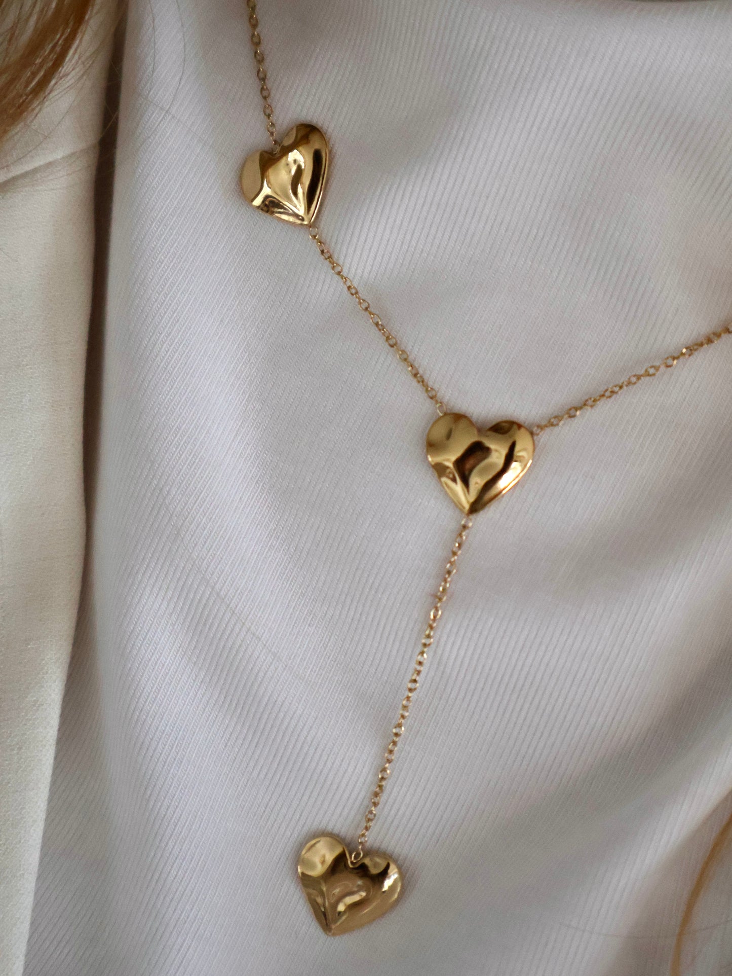 Ketting Hearts 4Ever - goud