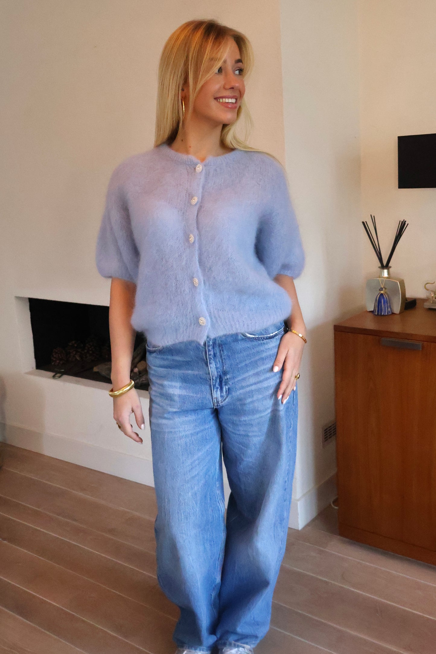 Vest Sarah - blauw